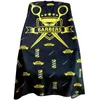 Barber Cape Custom Apron Scissors Pattern Cloak Black Soft Salon Hairdressing Gown Hair Waterproof Cloth Styling Accessories 220621