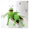 40cm Peluche Kermit Grenouille Rue Sésame Grenouilles Poupée Le Muppet Show Jouets En Peluche Anniversaire De Noël En Peluche Poupée En Peluche pour Enfants 220728