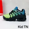 2023 Sneakers pour enfants tn plus fille garçon enfants enfants chaussures concepteur athlétique triple blanc noir or rouge laser bleu enfant kida kilda entraîneur de sport taille 24-35