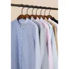 21s/2 oxford shirts men classical casual shirt single chest pockets 100% cotton Spring brand clothing SJ110377 220324
