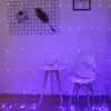 Strings LED Waterfall Snowfall Cortina Icicle String Light Meteor Shower Rain Effect Christmas Wedding Lightled