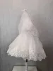 Vestido de noiva personalizado para crianças com vestidos de touca moda de moda menina feminina roupas arco de alta qualidade h