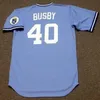 Kansascity Vintage Baseball Jersey 29 Dan Quisenberry 30 U.L.ワシントン1980 31 Bret Saberhagen 1985 33 Kevin Seitzer 1989 Perry Hrabosky Busby Balboni Appier