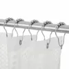 Crochets rideaux accessoires de salle de bain en métal douche à crochet rideaux rideaux