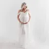 Sexy Maternity Dresses For Po Shoot Chiffon Pregnancy Dress Pography Prop Maxi Gown Pregnant Women Clothes D30 220419