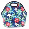 New 17 colors Reusable Neoprene Tote Bag handbag Insulated Soft Lunch Bags With Zipper Design For Work School Fast Ship7302788