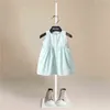 Baby Dress 2022 Summer New Girls Fashion Infantile Dresses Cotton Children's Clothes Style Barnkläder Princess Klänning G220506