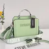 Sommarväska handväska messenger väska stor kapacitet tvådelar godisfärg kvinnors väskor