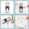 Party Favor Event Supplies Festive Home Garden 100Pcs Paris Tower Butter Knife Cheese Dessert Jam Spreaders Dhxv4