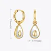 enfashion avocado drop earrings for women gold color earingsファッションジュエリーギフトステンレス鋼コルチキE211314 220525