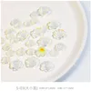 Camellia Nail Art Decoratie Witte Parel Aurora Bloem Strik Manicure Decor Accessoires Nageltips