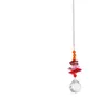 Décorations de jardin Suncatcher Cristal Carillons éoliens Coeur Pendentif À La Main Sun Light Catcher À La Main Fenêtre De Mariage Rideau Décor Sunburst 20220425 D3