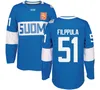 NIVIP FINLAND 2016 VM i WCH Hockey Jerseys 9 Mikko Koivu 86 Teuvo Teravainen 3 Olli Maatta 40 Tuukka Rask 35 Pekka Rinne 64 Granlund