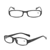 نظارات شمسية 1 قطعة خفيفة النساء الرجال الأسود القراءة نظارات الرجعية واضحة عدسة pressbyopess أنثى ذكر قارئ النظارات +1.5 2.0 3.0 4.0 4.0