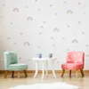 Wall Stickers Boho Pink Butterfly For Baby Girls Boys Room Nursery Nordic Warm Home Decoration Creative Animals Vintage