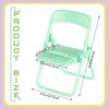 Tragbare Halter Mini-Handy-Ständer Desktop-Stuhl 4 Farben verstellbare Macaron-Farben Ständer faltbar Schrumpfdekoration