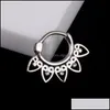 Nombril Cloche Bouton Anneaux Corps Bijoux Boutique Anneau De Nez Titane Ongles Septum Piercing Ornements En Europe Et En Amérique Drop Delivery Yof17