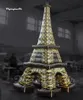 Replica gonfiabile su misura della costruzione artistica simulata di esplosione di aria simulata altezza della Torre Eiffel 5m per la decorazione del parco