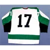 Nivip Custom Quebec Aces Hockey Jerseys Ice Any Name Number White Green Alternate Good Quanlity Size S-4XL Mix Order