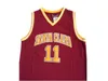 NCAA Basketball Santa Clara Broncos Steve Nash College Jerseys 13 Красный цвет команды для любителей спорта Дышащая рубашка Вышивка и шитье Университет из чистого хлопка