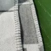 Буква одеяло мягкая шерстяная смесь шарф Шал