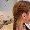 Nouvelle mode luxe pinces à cheveux Barrettes filles simple personnalité P lettres designer coloré cristal pierre épingles à cheveux pinces à cheveux bran2054