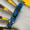2022 Nieuwe Nautilus Men's Automatic Luxury Watch 5711 -serie lichtblauwe wijzerplaat zilveren roestvrijstalen band