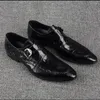 Tasarımcı Ayakkabı Erkekler Lüks Erkek Elbise Ayakkabı Noktalı Ayak Parçacağı Nedensel Spor Ayakkabı