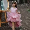 Flickas klänningar flickor klänning 2022 tyll puffy prinsess boll klänning liten prestanda barn födelsedag barn party weargirl's