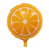18 -calowy kreskówkowy kształt owocowy balon balon ananasa arbuz truskawkowy pomarańczowy balony urodziny Dekoracja baby shower