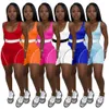 2021 Summer Kobiety Jumps SUPES SUPERTED KNY SEXY WOMEN BODYCON ROMPER 815