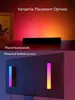 Smart Bluetooth RGB LED -lätta staplar atmosfär Backlight barer med flera scenmusiklägen för PC -spel -TV -dekorationslampa H220423