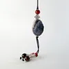 قلادات قلادة Jingdezhen الحجر الخزفي الشكل مجوهرات الحبل الطويل حبات DIY أزياء قلادة للنساء #EY218 PENDANT