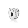 Nouveau Populaire 925 Sterling Silver Clip Charm Perles pour Original Pandora Charm Bracelet Perles DIY Bijoux Pour Femmes