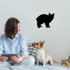 Manx Cat Breed Silhouette - Bellissimo cartello da parete in metallo decorativo per la casa