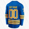 26 Rasmus Dahlin 89 Alex Tuch Hockey Jersey Custom Heren Dames Kinderen 21 Kyle Okposo 28 Zemgus Girgensons Tage Thompson Jeff Skinner Craig Anderson Dylan Cozens Owen Power