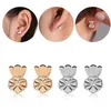 Amour coeur boucle d'oreille dos Support ascenseurs s'adapte aux résultats de bijoux couleur or argent composants accessoires