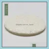 Roud Natural Loofah Pad Trucco viso Rimuovi esfoliante e pelle morta Bagno Doccia Gd596 Drop Delivery 2021 Spazzole Spugne Scrubber Bathr