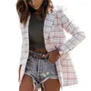 Damenanzüge, Blazer, Blazer, Mantel, Basic-Stil, hautberührende Pattentaschen, Herbst-Winter-Frauen, lange Anzugjacke, Streetwear