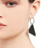 Boucles d'oreilles Triangle en alliage pour femmes et filles, bijoux de qualité supérieure, goutte d'eau, à la mode