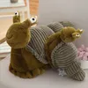 28cm 40cm Imitation Snail Plush Toys Cute New Simulation Animal Stuffed Doll Home Decoration Cushion Creative Gifts LA433