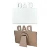 Party DIY Sublimation Photo Frame Blanks MDF Hardboard Photoes Frames Father's Day Gift Heat Transfer Dad Holiday Gifts
