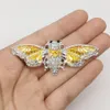 20 Pcs/Lot broches de mode Eeamel strass cigale insecte broche broche pour décoration/cadeau