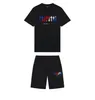 23ss Limited Edition TrapStar t Shirt Short Sleeve Shorts Shooter Suit London Street Fashion Cotton Comfort Couple A new design