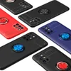 Cases For OnePlus 8T Nord N10 5G N100 8 7T 7 Pro 6 6T Shockproof Case Magnetic Metal Ring Stand Soft Silicone Protective Back Cover