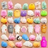 UPS New Mini Squishy Toys Mochi Squishies Halloween Kawaii Animal Pattern Stress Relief Squeeze Toy For Kids Birthday Gifts