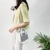 Borse da sera Borsa a tracolla con stampa pied de poule in stoffa Moda Donna Casual Borsette femminili a tracolla per donnaSera