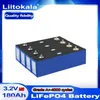 Liitokala 3.2V 150AH 180A AH LifePO4 PACCHETTA LIFFA CELLE ALTA ALTA CORSE CELLE DI GRANDE CASSE DI PASSAGGIO 12V 24 V POCIMENTO SOLAR ENERGIA SOLARE RV Auto da golf 3.2V150 AH 6C Scarico