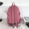 Mochilas escolares Kawaii Bear moda mujer mochila de gran capacidad para chicas adolescentes mochilas de viaje impermeables de nailon 2022