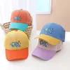 Baby Hats Summer OK Embroidered Baseball Cap Toddler Outdoor Children's Sun Cap for Boy Girl Kids Breathable Macaron Color Hat 3-8Y